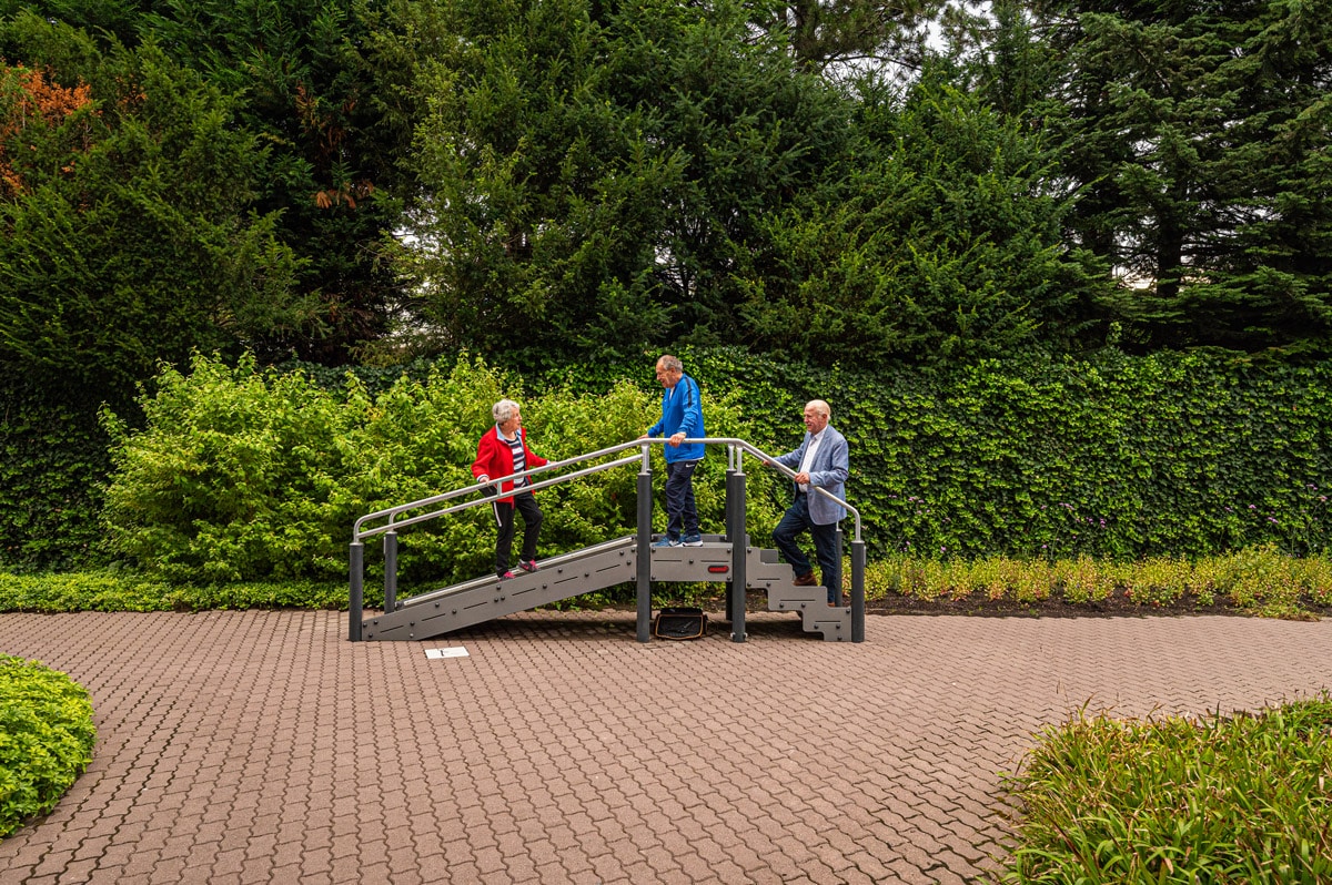 Groene beweegtuin voor ouderen