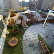 Beleefbare daktuinen bij een zorginstelling